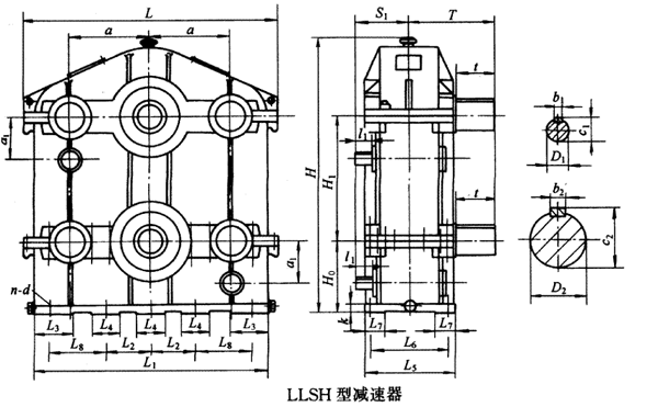 LLSH300LLSH350LLSH400LLSH450LLSH500h(hun)pٙC(j)ʽcҪߴYB/T79-1995